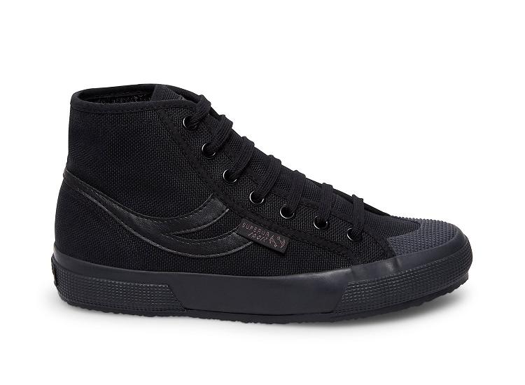 Superga 2795 Cotu Panatta Black - Mens Superga High top Shoes